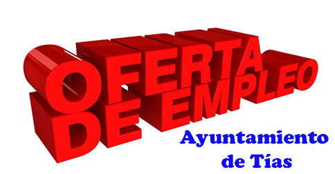 Oferta de empleo Ayuntamiento de Tías