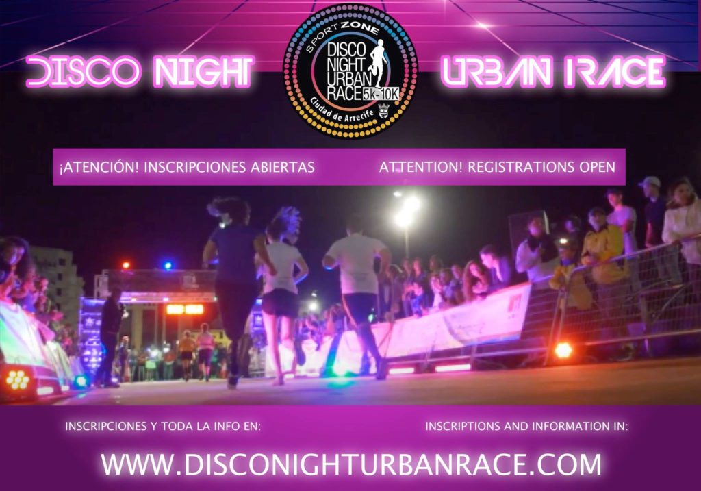 Disco night urban race Arrecife mayo 2017 1