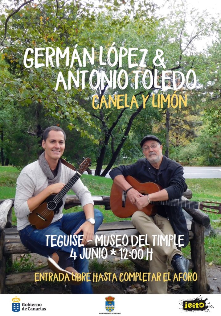 Concierto Canela y limon Teguise junio 2017