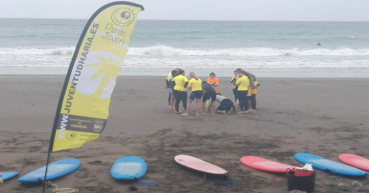 Comienza la Escuela de Surf y Bodyboard de Haría para este año 2021