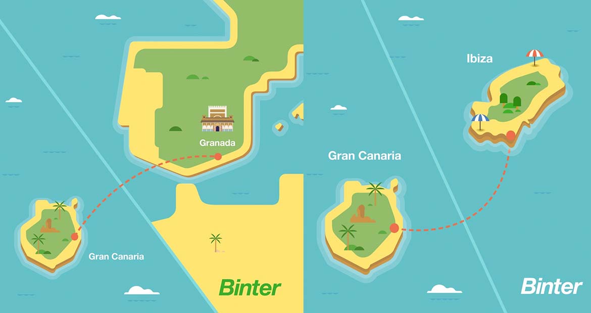 Binter presenta dos nuevas rutas para conectar Canarias con Granada e ...