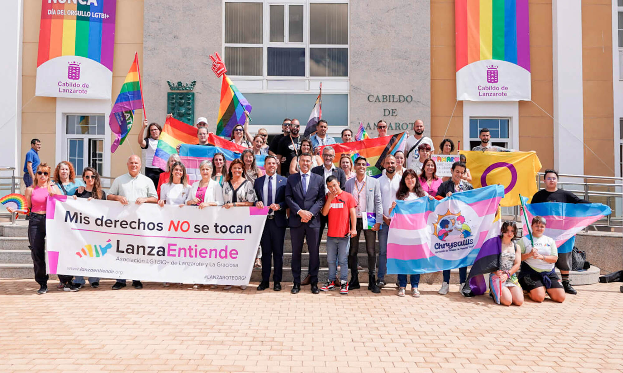 Lanzarote firma un pacto contra los discursos de odio y la visibilidad ...
